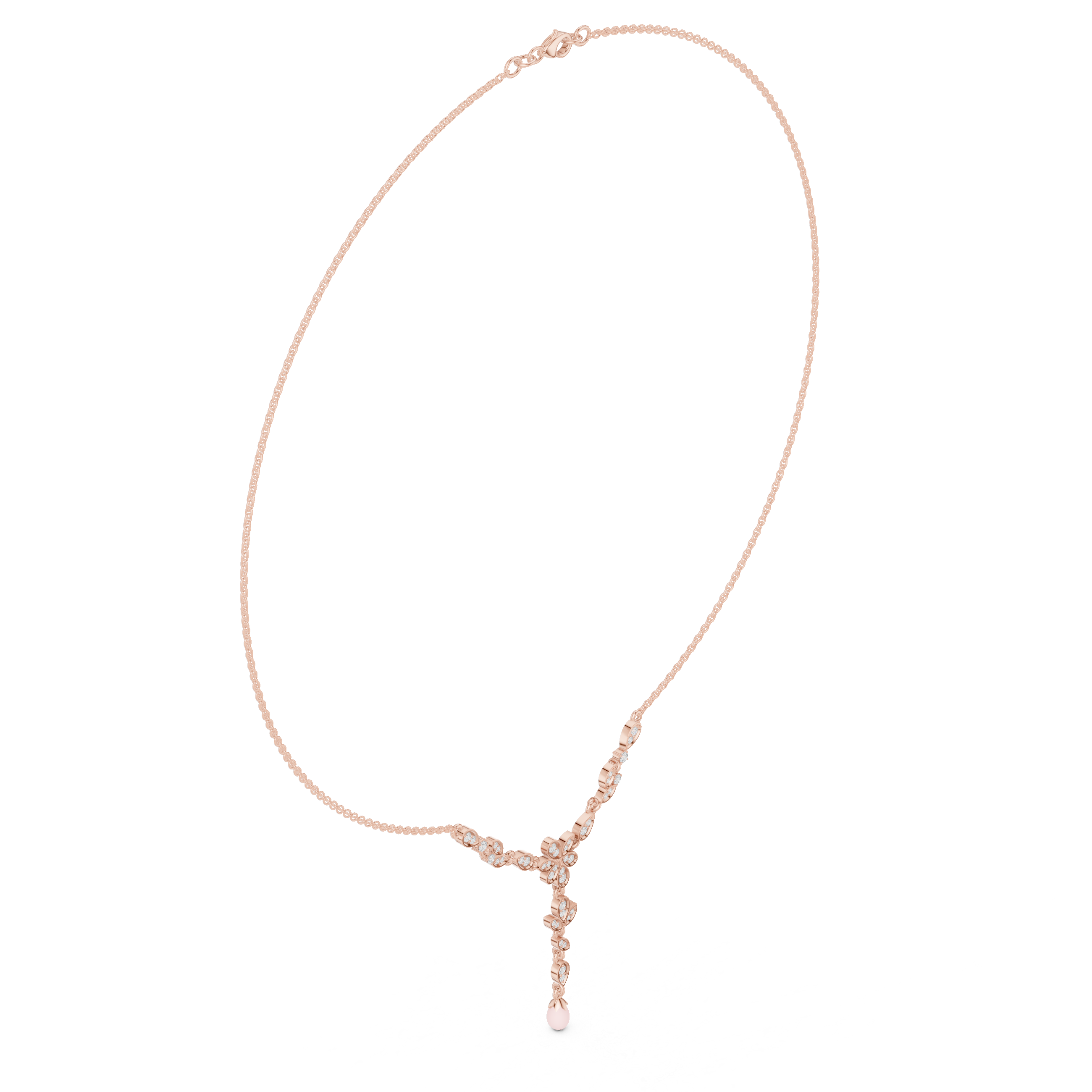 Diamond Drop Necklace